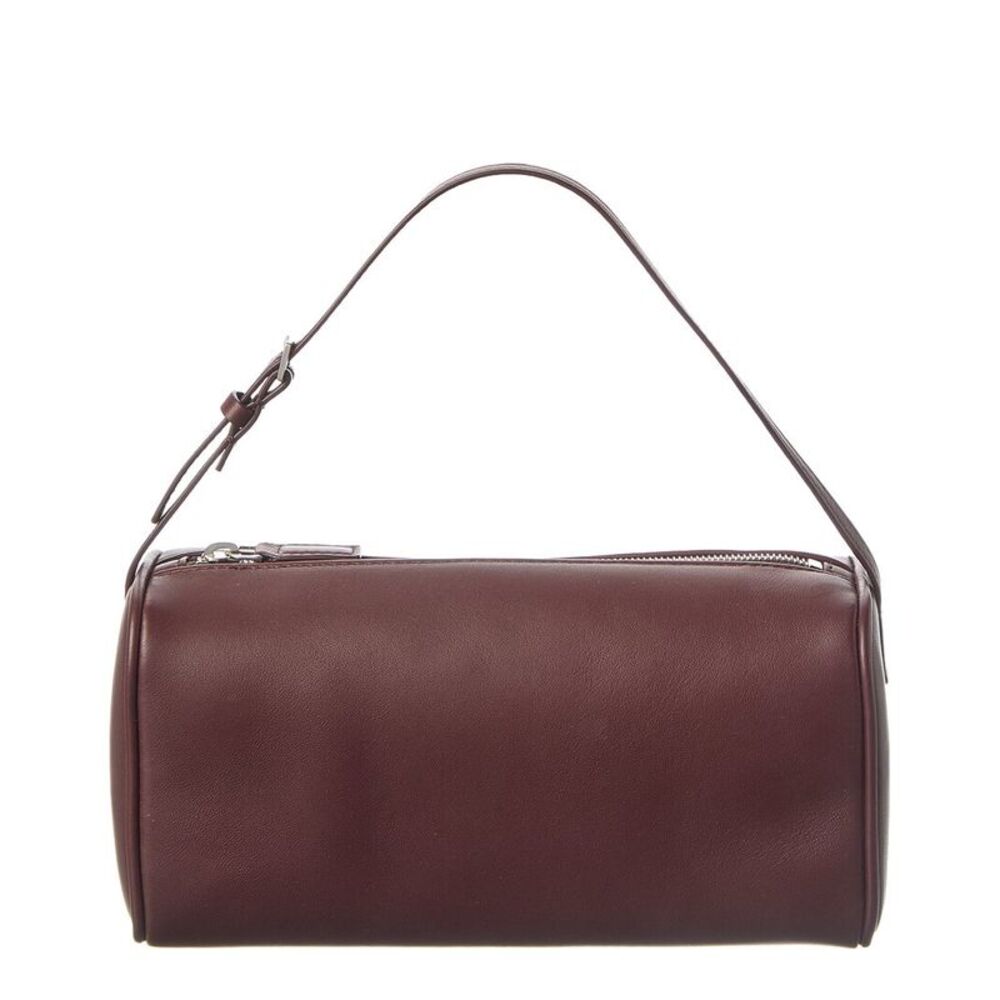 The Row Leather Shoulder Bag, Red